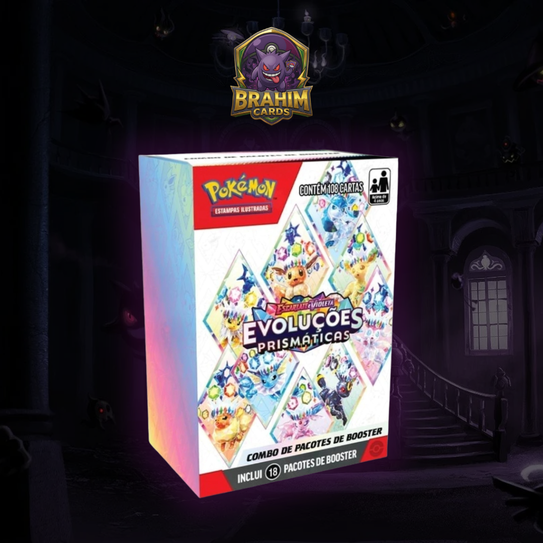Combo de Booster - Escarlate e Violeta 8.5 - Evoluções Prismáticas