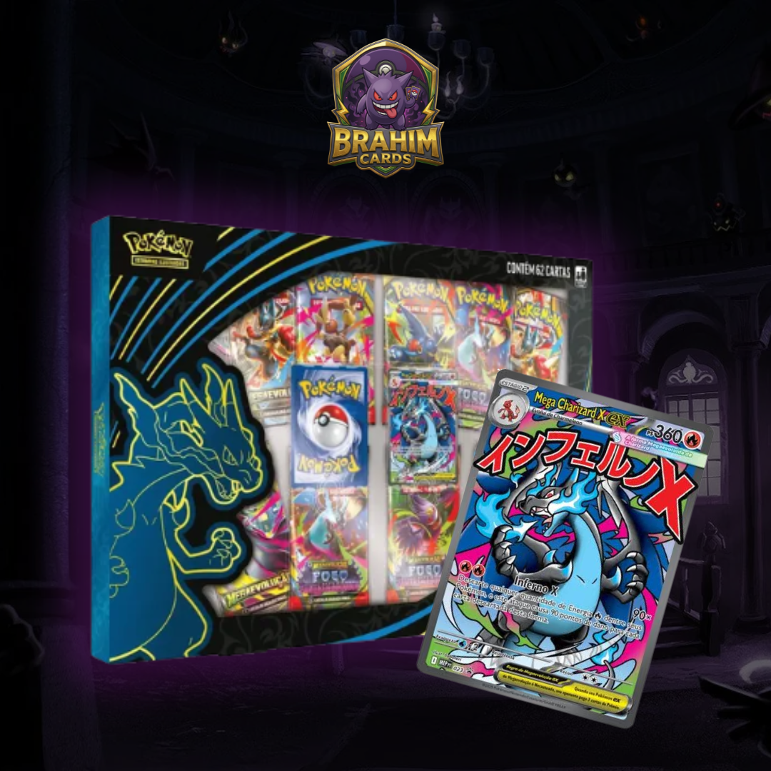 Box Coleção - Mega Charizard X ex