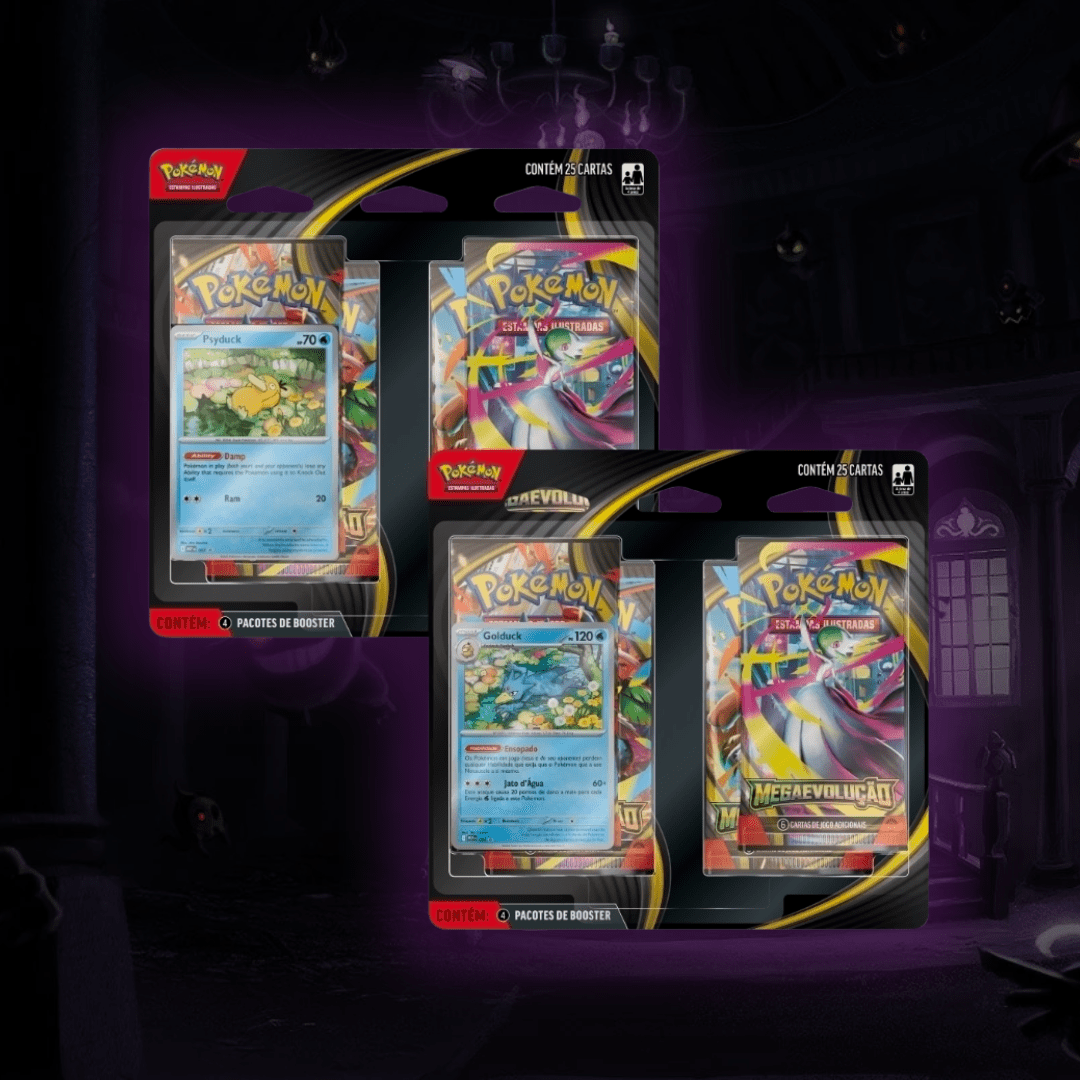 Blister Quádruplo Megaevolução